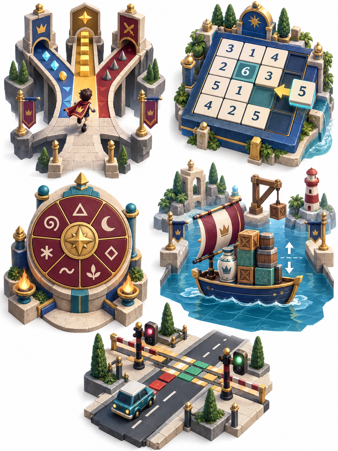 Studio craft concept illustration